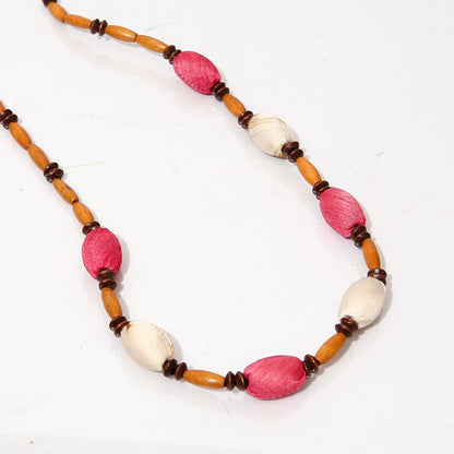 Rose Handloom Necklace