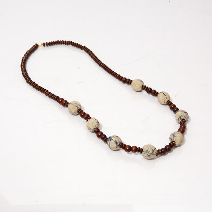 Cracked Handloom Necklace