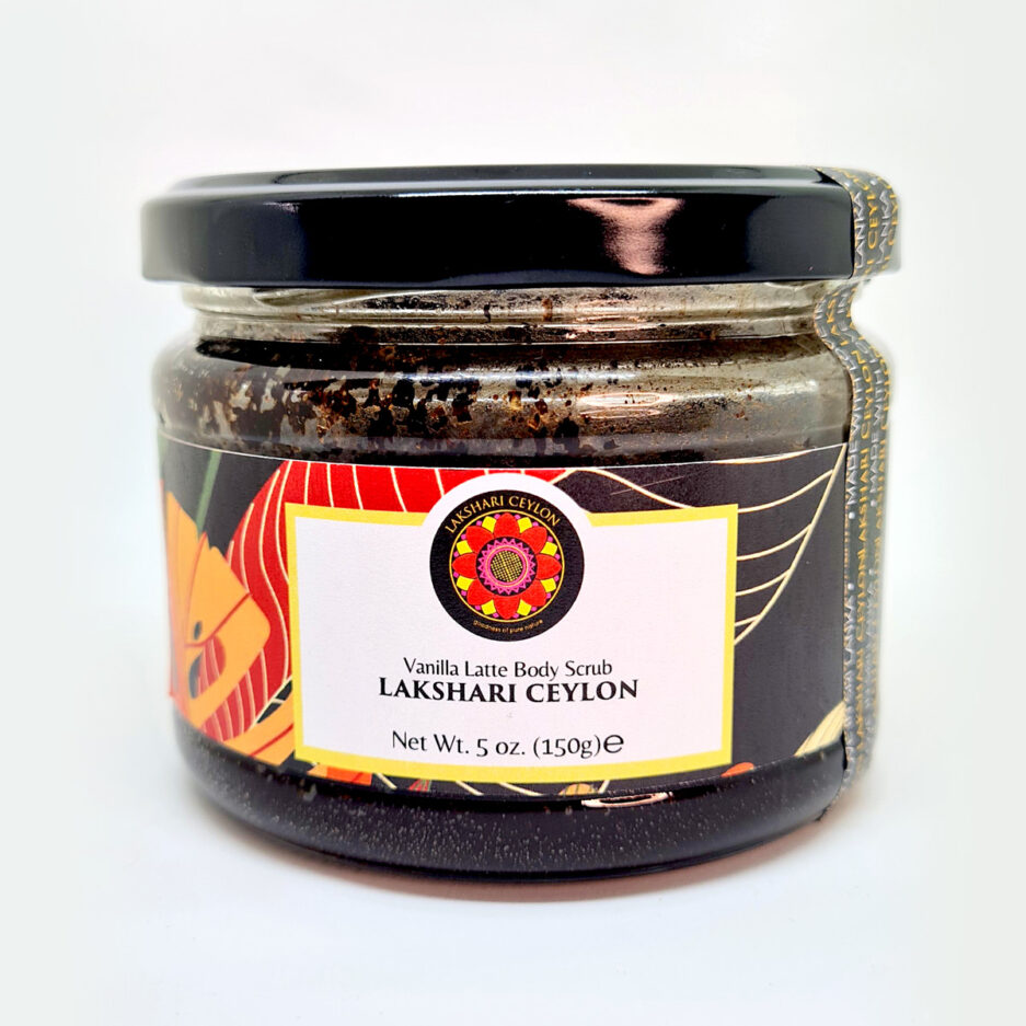 Lakshari Ceylon Vanilla Latte Body Scrub is Suitable as a Body scrub to get a smoother skin.