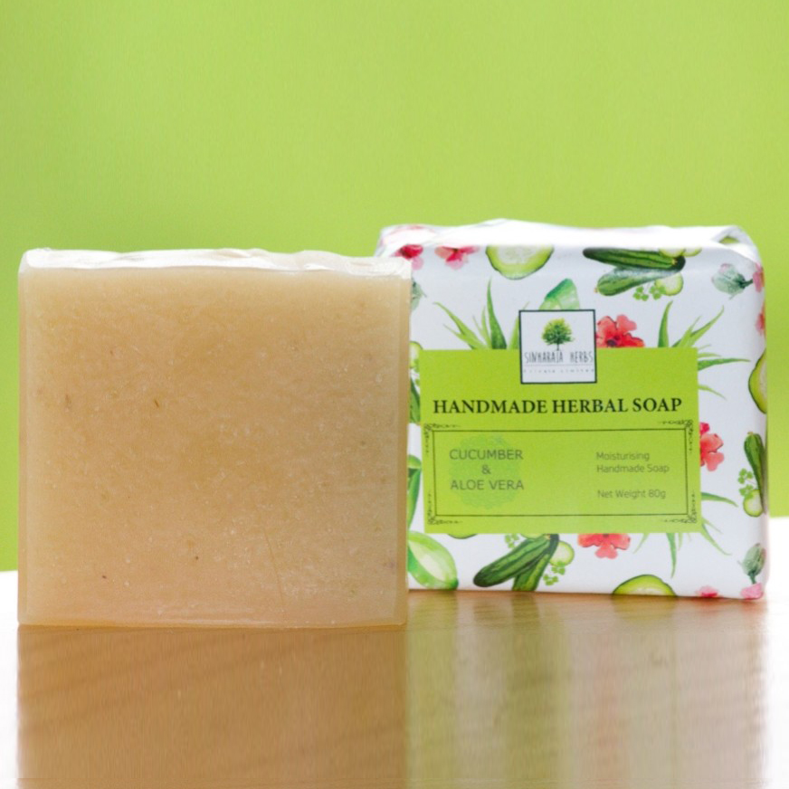 Cucumber & Aloe Vera Herbal Soap | Who We Are