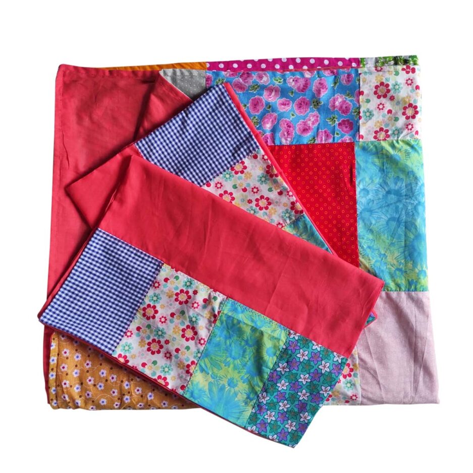 Patchwork Bed Sheet & Pillow Case Set Who We Are