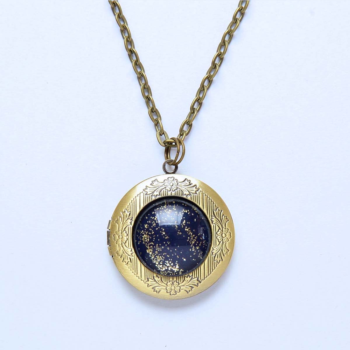 Midnight Locket Necklace | Who We Are