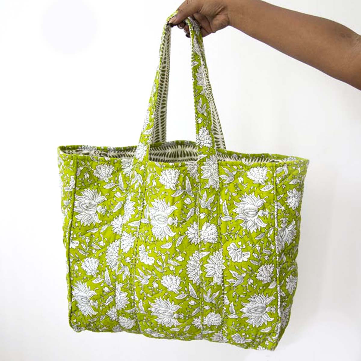 Hulya Reversible Tote | Who We Are